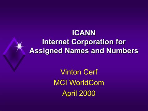 icann|ICANN (Internet Corporation for Assigned Names and .